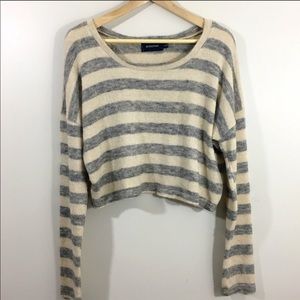 🆕 Listing! MINKPINK | Cropped Striped Sweater